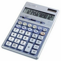 Sharp Semi-Desk Executive Metal Top 12-Digit Calculator